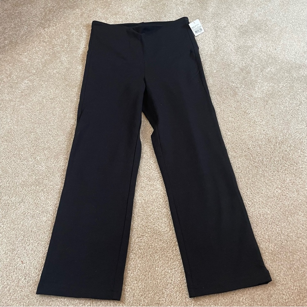 Simply Vera Vera Wang Black Capris Leggings